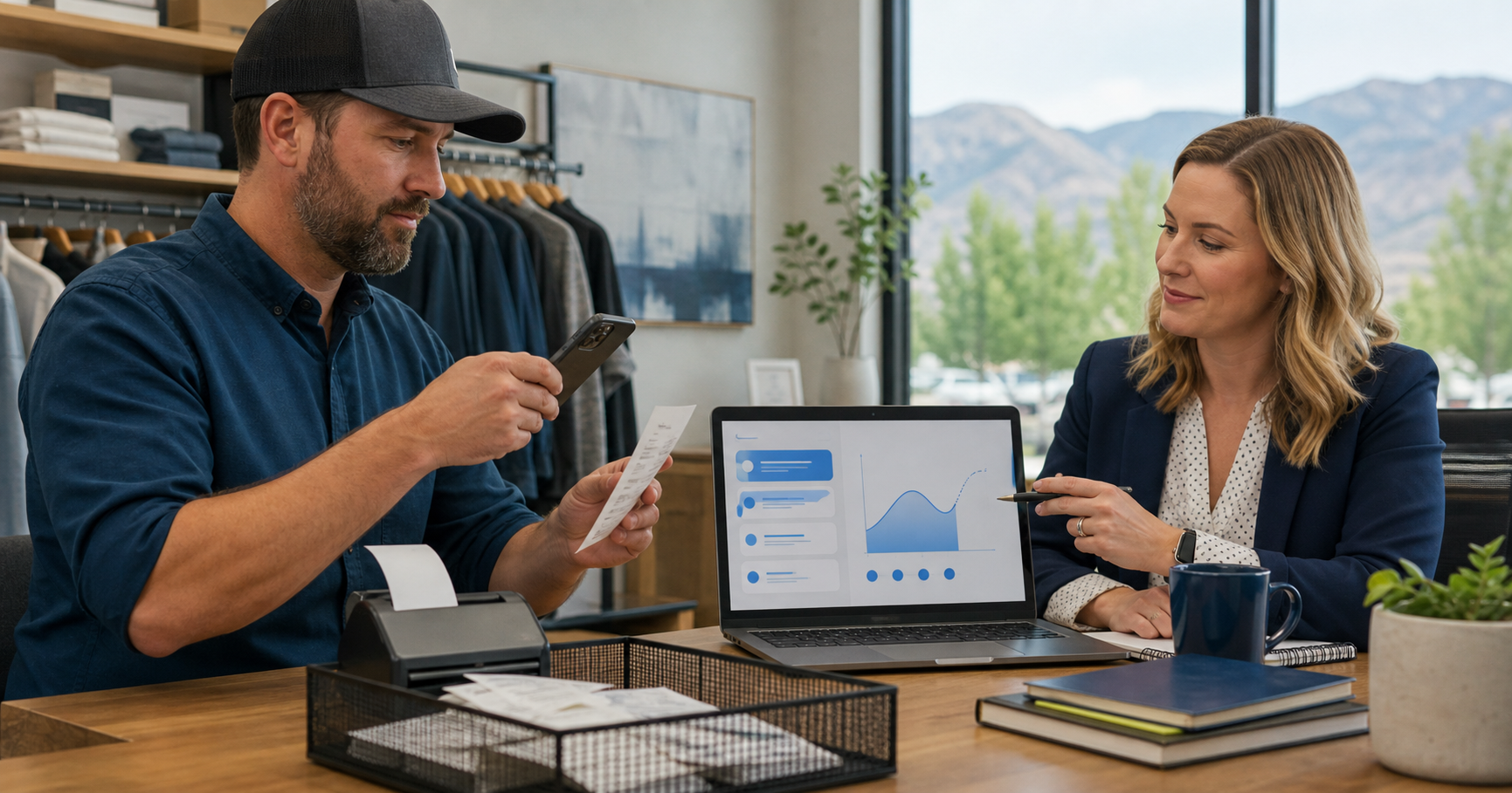 Utah business owner and CPA using practical AI-assisted finance tools with human review