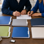 Utah business owner completing an organized annual small-business tax checklist