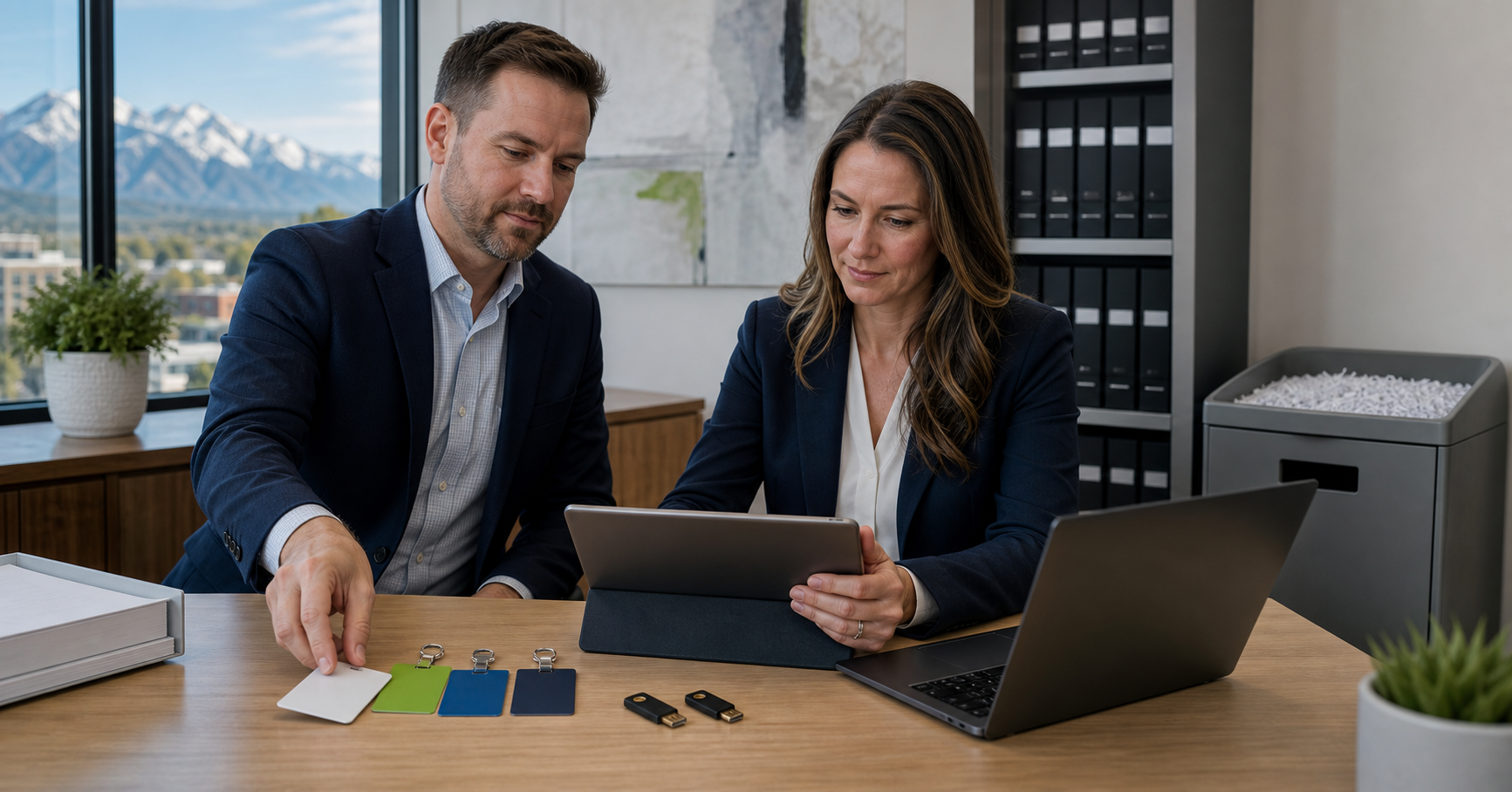Utah professional service firm protecting sensitive client data with secure access and document handling