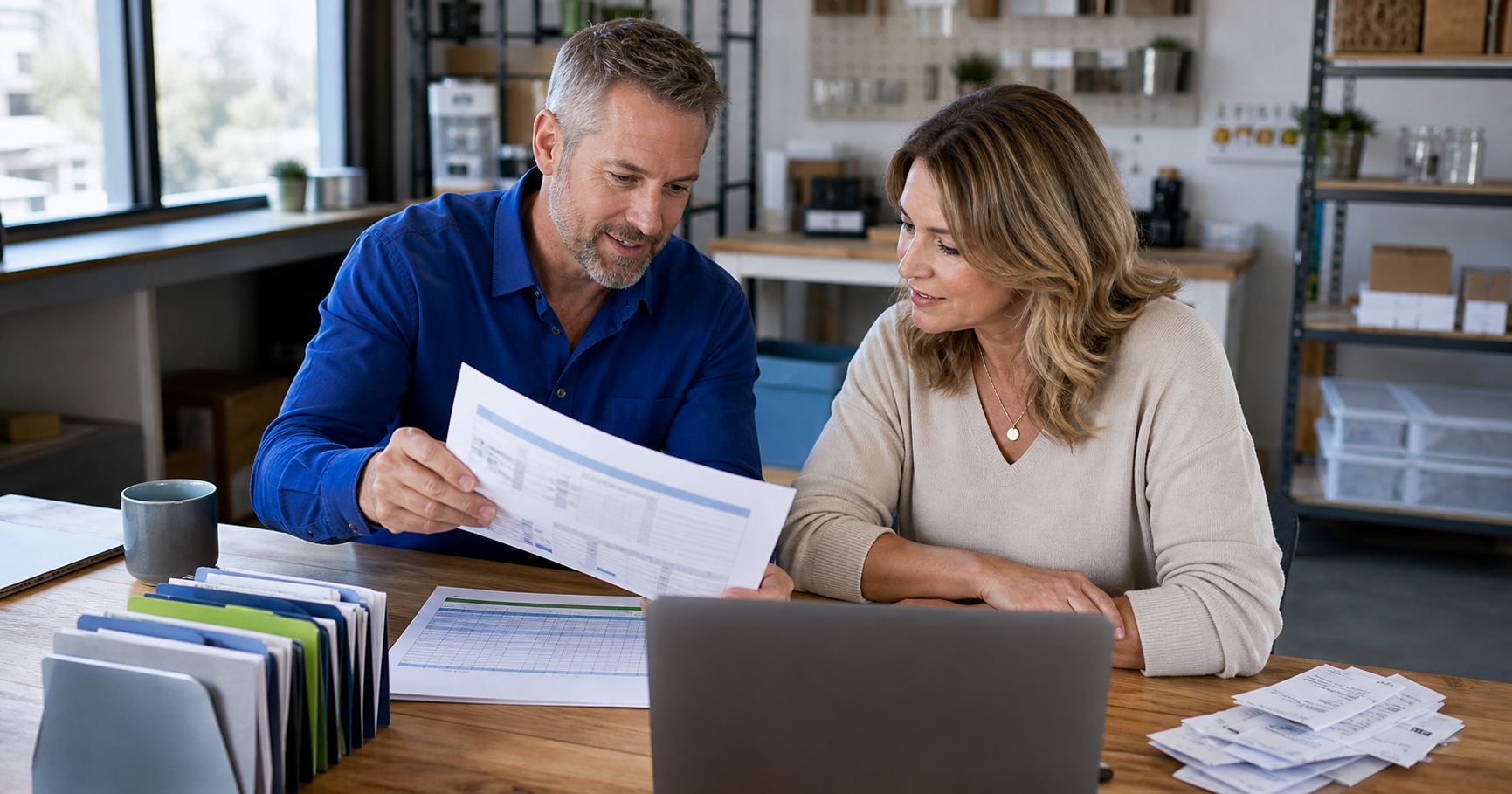 Utah business owner learning bookkeeping fundamentals from a CPA