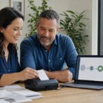 Small business team automating receipt capture and bookkeeping workflow