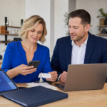 Utah business owner using a connected cloud accounting workflow with a CPA