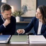 Business owner and CPA comparing self-employment tax planning strategies